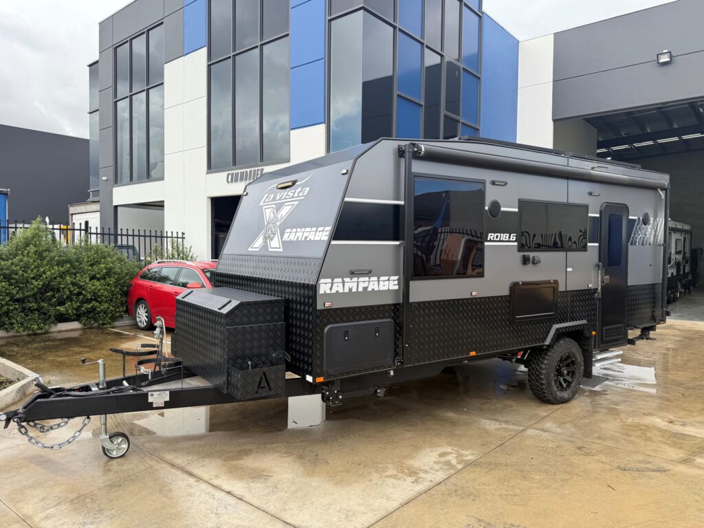 2024 La Vista Rampage RD18.6,caravan presents in excellent condition and is fully equipped for weekend escapes, extended touring, and off-grid adventures around Australia.